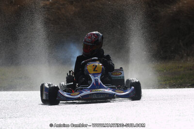 27/02/2011 : 1ère manche du Trophée Vincent Sanchez à Lavelanet (Photos Antoine Camblor) 2011 — karting