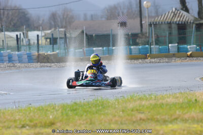 27/02/2011 : 1ère manche du Trophée Vincent Sanchez à Lavelanet (Photos Antoine Camblor) 2011 — karting