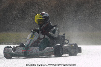 27/02/2011 : 1ère manche du Trophée Vincent Sanchez à Lavelanet (Photos Antoine Camblor) 2011 — karting