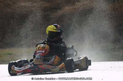 27/02/2011 : 1ère manche du Trophée Vincent Sanchez à Lavelanet (Photos Antoine Camblor) 2011 — karting
