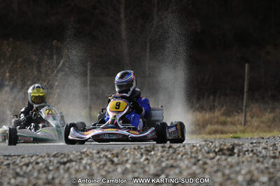 27/02/2011 : 1ère manche du Trophée Vincent Sanchez à Lavelanet (Photos Antoine Camblor) 2011 — karting