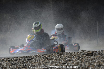 27/02/2011 : 1ère manche du Trophée Vincent Sanchez à Lavelanet (Photos Antoine Camblor) 2011 — karting