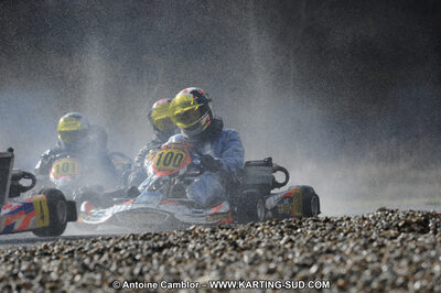 27/02/2011 : 1ère manche du Trophée Vincent Sanchez à Lavelanet (Photos Antoine Camblor) 2011 — karting