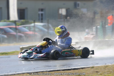 27/02/2011 : 1ère manche du Trophée Vincent Sanchez à Lavelanet (Photos Antoine Camblor) 2011 — karting