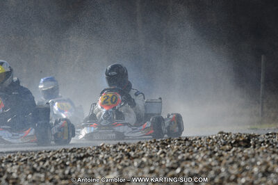 27/02/2011 : 1ère manche du Trophée Vincent Sanchez à Lavelanet (Photos Antoine Camblor) 2011 — karting