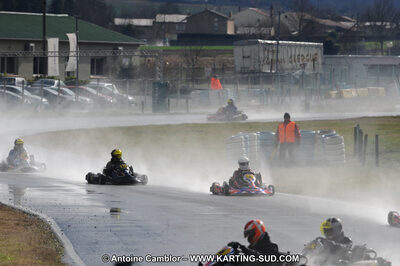 27/02/2011 : 1ère manche du Trophée Vincent Sanchez à Lavelanet (Photos Antoine Camblor) 2011 — karting
