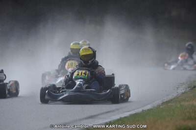 27/02/2011 : 1ère manche du Trophée Vincent Sanchez à Lavelanet (Photos Antoine Camblor) 2011 — karting