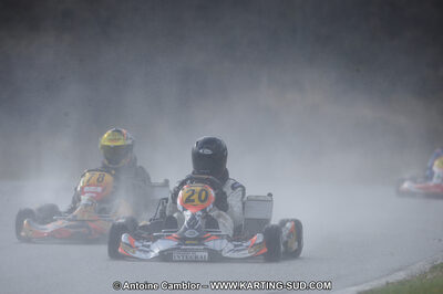 27/02/2011 : 1ère manche du Trophée Vincent Sanchez à Lavelanet (Photos Antoine Camblor) 2011 — karting