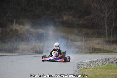 27/02/2011 : 1ère manche du Trophée Vincent Sanchez à Lavelanet (Photos Antoine Camblor) 2011 — karting