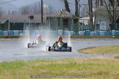 27/02/2011 : 1ère manche du Trophée Vincent Sanchez à Lavelanet (Photos Antoine Camblor) 2011 — karting
