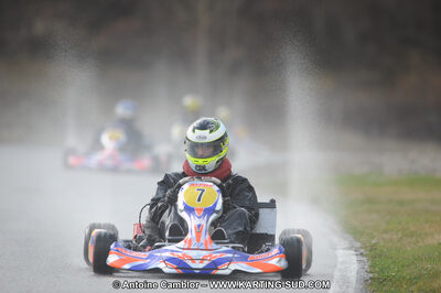 27/02/2011 : 1ère manche du Trophée Vincent Sanchez à Lavelanet (Photos Antoine Camblor) 2011 — karting