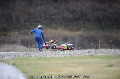 27/02/2011 : 1ère manche du Trophée Vincent Sanchez à Lavelanet (Photos Antoine Camblor) 2011 — karting