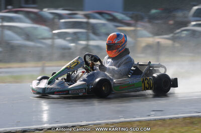 27/02/2011 : 1ère manche du Trophée Vincent Sanchez à Lavelanet (Photos Antoine Camblor) 2011 — karting