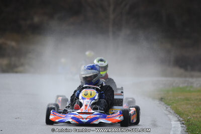 27/02/2011 : 1ère manche du Trophée Vincent Sanchez à Lavelanet (Photos Antoine Camblor) 2011 — karting