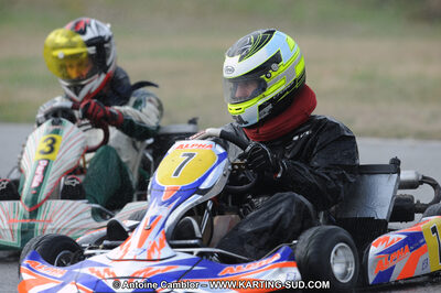 27/02/2011 : 1ère manche du Trophée Vincent Sanchez à Lavelanet (Photos Antoine Camblor) 2011 — karting