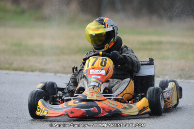 27/02/2011 : 1ère manche du Trophée Vincent Sanchez à Lavelanet (Photos Antoine Camblor) 2011 — karting