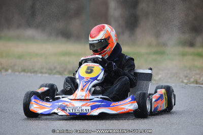 27/02/2011 : 1ère manche du Trophée Vincent Sanchez à Lavelanet (Photos Antoine Camblor) 2011 — karting
