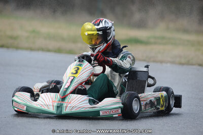 27/02/2011 : 1ère manche du Trophée Vincent Sanchez à Lavelanet (Photos Antoine Camblor) 2011 — karting