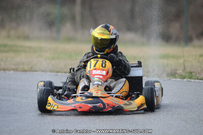 27/02/2011 : 1ère manche du Trophée Vincent Sanchez à Lavelanet (Photos Antoine Camblor) 2011 — karting