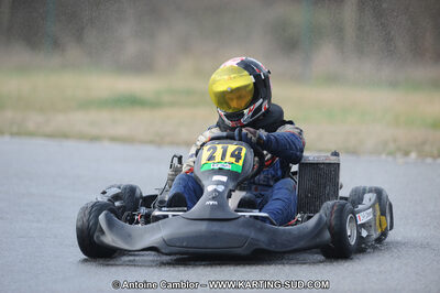27/02/2011 : 1ère manche du Trophée Vincent Sanchez à Lavelanet (Photos Antoine Camblor) 2011 — karting