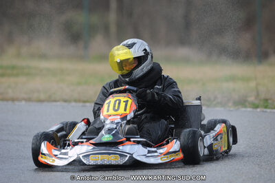 27/02/2011 : 1ère manche du Trophée Vincent Sanchez à Lavelanet (Photos Antoine Camblor) 2011 — karting