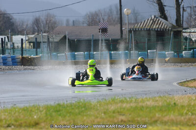 27/02/2011 : 1ère manche du Trophée Vincent Sanchez à Lavelanet (Photos Antoine Camblor) 2011 — karting