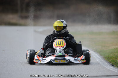 27/02/2011 : 1ère manche du Trophée Vincent Sanchez à Lavelanet (Photos Antoine Camblor) 2011 — karting