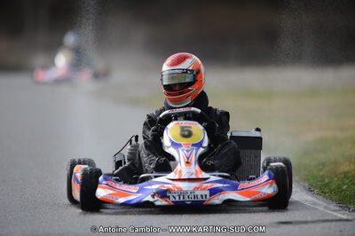 27/02/2011 : 1ère manche du Trophée Vincent Sanchez à Lavelanet (Photos Antoine Camblor) 2011 — karting