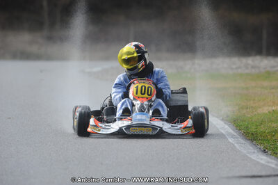 27/02/2011 : 1ère manche du Trophée Vincent Sanchez à Lavelanet (Photos Antoine Camblor) 2011 — karting