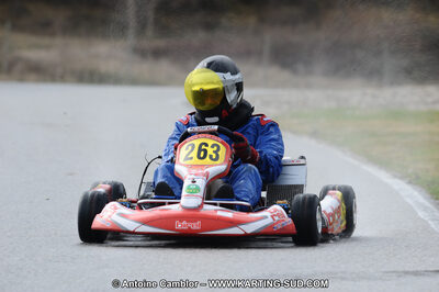 27/02/2011 : 1ère manche du Trophée Vincent Sanchez à Lavelanet (Photos Antoine Camblor) 2011 — karting