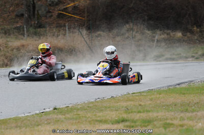 27/02/2011 : 1ère manche du Trophée Vincent Sanchez à Lavelanet (Photos Antoine Camblor) 2011 — karting