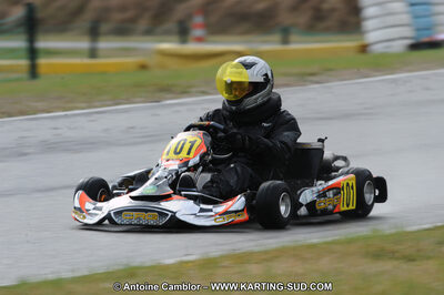27/02/2011 : 1ère manche du Trophée Vincent Sanchez à Lavelanet (Photos Antoine Camblor) 2011 — karting