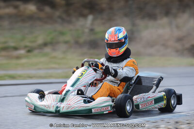 27/02/2011 : 1ère manche du Trophée Vincent Sanchez à Lavelanet (Photos Antoine Camblor) 2011 — karting