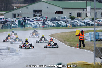 27/02/2011 : 1ère manche du Trophée Vincent Sanchez à Lavelanet (Photos Antoine Camblor) 2011 — karting