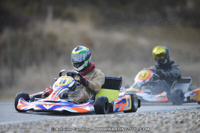 27/02/2011 : 1ère manche du Trophée Vincent Sanchez à Lavelanet (Photos Antoine Camblor) 2011 — karting