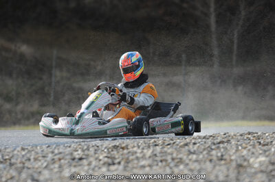 27/02/2011 : 1ère manche du Trophée Vincent Sanchez à Lavelanet (Photos Antoine Camblor) 2011 — karting