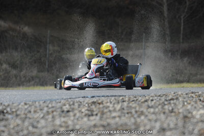 27/02/2011 : 1ère manche du Trophée Vincent Sanchez à Lavelanet (Photos Antoine Camblor) 2011 — karting