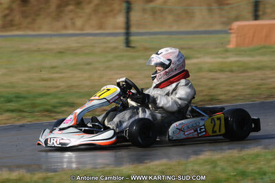 27/02/2011 : 1ère manche du Trophée Vincent Sanchez à Lavelanet (Photos Antoine Camblor) 2011 — karting