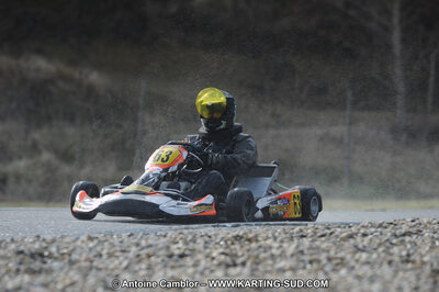 27/02/2011 : 1ère manche du Trophée Vincent Sanchez à Lavelanet (Photos Antoine Camblor) 2011 — karting