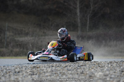 27/02/2011 : 1ère manche du Trophée Vincent Sanchez à Lavelanet (Photos Antoine Camblor) 2011 — karting