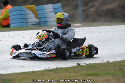 27/02/2011 : 1ère manche du Trophée Vincent Sanchez à Lavelanet (Photos Antoine Camblor) 2011 — karting