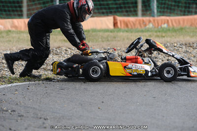 27/02/2011 : 1ère manche du Trophée Vincent Sanchez à Lavelanet (Photos Antoine Camblor) 2011 — karting