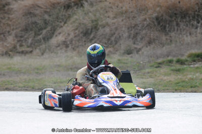 27/02/2011 : 1ère manche du Trophée Vincent Sanchez à Lavelanet (Photos Antoine Camblor) 2011 — karting