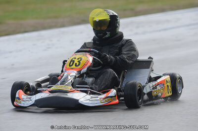 27/02/2011 : 1ère manche du Trophée Vincent Sanchez à Lavelanet (Photos Antoine Camblor) 2011 — karting