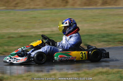 27/02/2011 : 1ère manche du Trophée Vincent Sanchez à Lavelanet (Photos Antoine Camblor) 2011 — karting