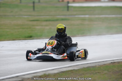 27/02/2011 : 1ère manche du Trophée Vincent Sanchez à Lavelanet (Photos Antoine Camblor) 2011 — karting