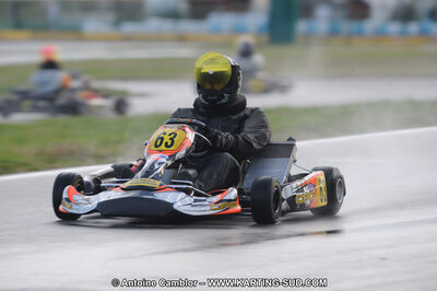 27/02/2011 : 1ère manche du Trophée Vincent Sanchez à Lavelanet (Photos Antoine Camblor) 2011 — karting
