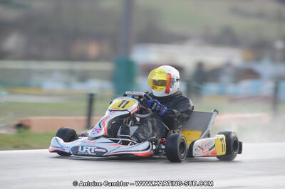 27/02/2011 : 1ère manche du Trophée Vincent Sanchez à Lavelanet (Photos Antoine Camblor) 2011 — karting