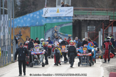 27/02/2011 : 1ère manche du Trophée Vincent Sanchez à Lavelanet (Photos Antoine Camblor) 2011 — karting