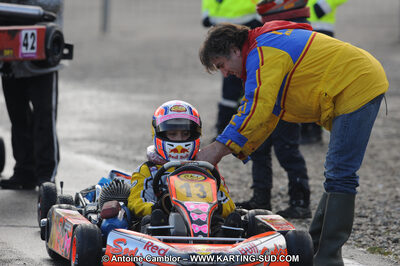 27/02/2011 : 1ère manche du Trophée Vincent Sanchez à Lavelanet (Photos Antoine Camblor) 2011 — karting